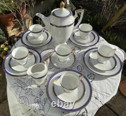 Vintage König.pr. Tettau Bavaria Coffee set + dessert plates