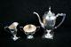 Vintage Lebkuecher Sterling Silver Coffee / Tea Set Rare Listed Only 1896-1909