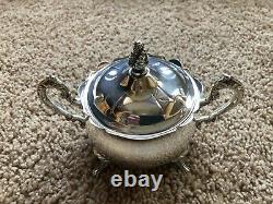 Vintage Leonard Silver Company 5 Piece Coffee or Tea Service Set Silver plate