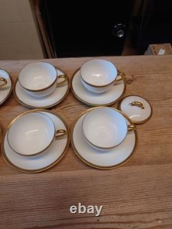 Vintage Limoges eight part coffee set