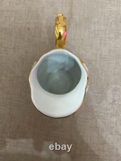 Vintage M Z Czechoslovakia Gold Striped 15 Piece Tea Set / coffee set Excellent