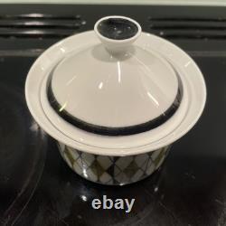 Vintage Mid Century Rorstrand Sweden Curtis Coffee Set Yellow and Black