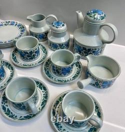Vintage Midwinter Caprice Coffee Set Jessie Tait Stylecraft Staffordshire 1960s