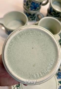 Vintage Midwinter Caprice Coffee Set Jessie Tait Stylecraft Staffordshire 1960s