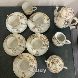 Vintage Mikori Birds Japanese Eggshell Tea/Coffee Set