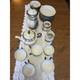 Vintage Mitterteich Bavaria Art Deco Silver Trim Tea Coffee Service Set 30+ Pc