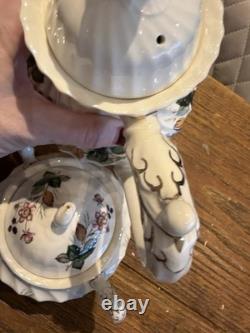 Vintage Myott Hedgerow Tea & Coffee Set Olde Chelsea Staffordshire England