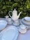 Vintage Noritake Chelsea Morn 3686 Porcelain Coffee Dinner Set Service 28pc