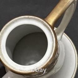 Vintage Noritake Coffee & Cake Set Gold Encrusted Flower Basket 30pcs