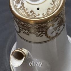 Vintage Noritake Coffee & Cake Set Gold Encrusted Flower Basket 30pcs