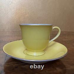 Vintage Noritake Coloured Coffee Cup Set