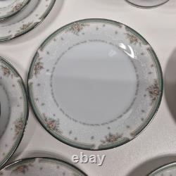 Vintage Noritake Greenbriar Coffee Set with 9 cups saucers plates & pot HAI