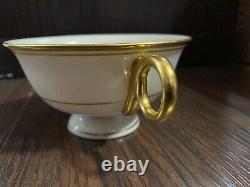 Vintage Oxford Tea Coffee Cup Saucer Theodore Haviland NY (Set Of 6) Antique