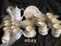 Vintage PARAGON FLORABELLE 46 Piece Tea / Coffee Set New