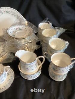 Vintage PARAGON FLORABELLE 46 Piece Tea / Coffee Set New