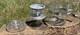 Vintage Pyrex 7754 4 Cup Flameware Coffee Percolator Complete Set