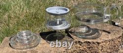 Vintage PYREX 7754 4 Cup Flameware Coffee Percolator Complete Set