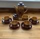 Vintage Palissy Royal Worcester Coffee Set, Retro 1970's