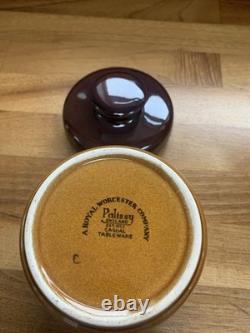 Vintage Palissy Royal Worcester Coffee Set, Retro 1970's
