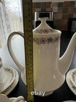 Vintage Paragon Belinda Fine Bone China Coffee Set Royal Warrant Stoke-on-Trent