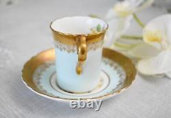 Vintage Paragon Floral Demitasse cup and Saucer set, Coffee Cup, Bone China