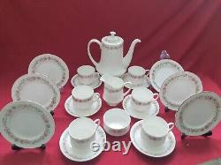 Vintage Paragon Royal Albert Belinda Gold Gilt 21 PIECES COFFEE SET