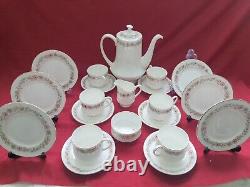 Vintage Paragon Royal Albert Belinda Gold Gilt 21 PIECES COFFEE SET