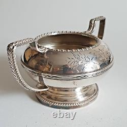 Vintage Paul Revere Productions Silver Plated Tea Set Hand Engraved, England