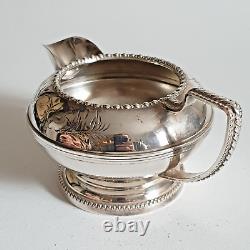 Vintage Paul Revere Productions Silver Plated Tea Set Hand Engraved, England