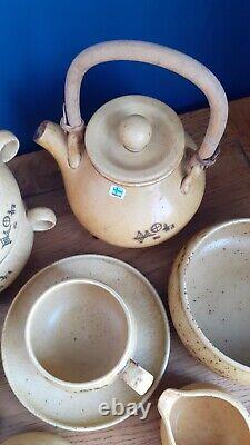 Vintage Pentik Studio Norway Pottery, RARE, Scandinavian Tea Coffee Set, BOWLS