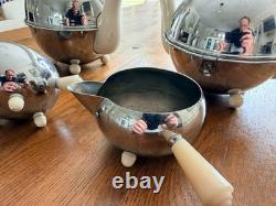 Vintage Perry, Bevan & Co, Everhot Atomic tea/coffee set 1952- Rare