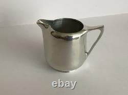 Vintage Picquot Ware 5 Piece set Tea, Coffee, Tray + milk & sugar Made in England