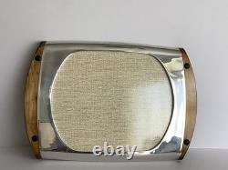 Vintage Picquot Ware 5 Piece set Tea, Coffee, Tray + milk & sugar Made in England