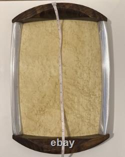 Vintage Piquet ware mid century 4 piece coffee and tea set with tray #14