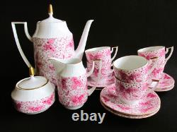 Vintage Pirkenhammer Porcelain Coffee Set Czechoslovakia 1964 model LOUISE Retro