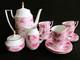 Vintage Pirkenhammer Porcelain Coffee Set Czechoslovakia 1964 Model Louise Retro