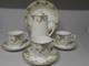Vintage Plant Tuscan 8 Piece Set Cups Saucers Coffee Pot Fruit Bowl Chintz