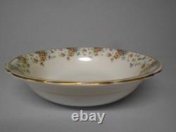 Vintage Plant Tuscan 8 Piece Set Cups Saucers Coffee Pot Fruit Bowl Chintz