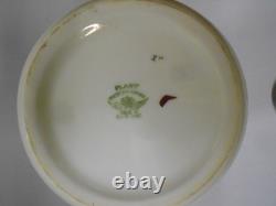 Vintage Plant Tuscan 8 Piece Set Cups Saucers Coffee Pot Fruit Bowl Chintz