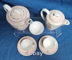 Vintage Poole Truda Carter hand painted Coffee Pot Set 1950's