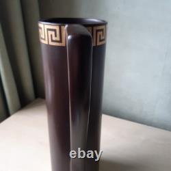 Vintage Portmeirion Greek Key Chocolate Brown Coffee Set By Susan Williams-Ellis