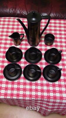 Vintage Portmeirion Phoenix full coffee set by John Cuffley 1970s retro
