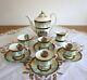 Vintage Princess Bone China Coffee Service Set With Coffee Pot 4 Cups 11pcs