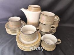 Vintage Purbeck 1970 Tea/Coffee Set For 6