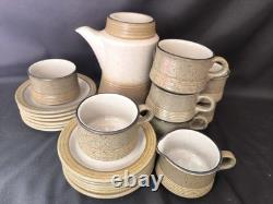 Vintage Purbeck 1970 Tea/Coffee Set For 6