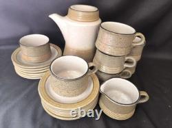 Vintage Purbeck 1970 Tea/Coffee Set For 6