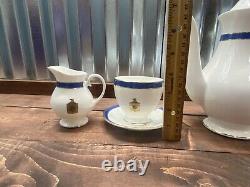 Vintage RARE CIA Central Intelligence Agency Bone China England Coffee/Tea Set