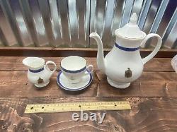 Vintage RARE CIA Central Intelligence Agency Bone China England Coffee/Tea Set