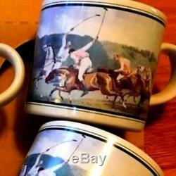 Vintage Ralph Lauren Polo Country Mug Coffee Set 1987 Equestrian Deadstock Japan