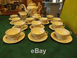 Vintage Rare Epiag D. F. Czecho Slovakia Porcelain Tea/coffee Set
